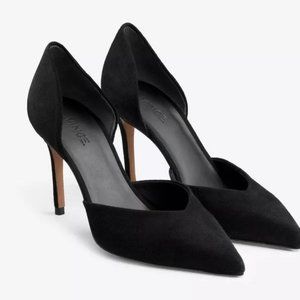 Vince Black Suede Pumps, size 37